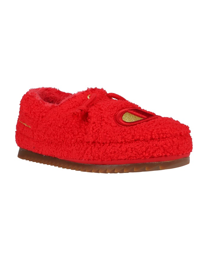 Pantuflas Champion Mujer - University Cozy High Pile ( Rojas ) 0916287-HN